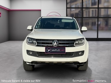 Volkswagen amarok double cabine 2.0 tdi 180 fap 4motion highline - caméra de recul - attelage - sièges chauffants -......