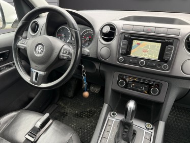 Volkswagen amarok double cabine 2.0 tdi 180 fap 4motion highline - caméra de recul - attelage - sièges chauffants -......