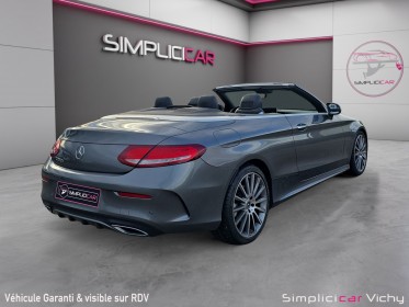 Mercedes classe c cabriolet 220 d 9g-tronic 170 ch sportline pack amg révisée garantie 12 mois sièges chauffants...