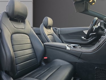 Mercedes classe c cabriolet 220 d 9g-tronic 170 ch sportline pack amg révisée garantie 12 mois sièges chauffants...