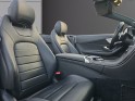 Mercedes classe c cabriolet 220 d 9g-tronic 170 ch sportline pack amg révisée garantie 12 mois sièges chauffants...