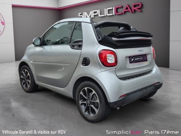Smart fortwo cabrio 0.9 90 ch ss ba6 prime cabriolet / entretient a jour / rien a prevoir occasion paris 17ème (75)(porte...