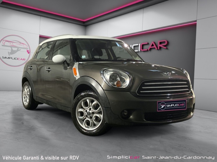 Mini countryman r60 d 112 ch cooper moteur à chaîne garantie 12 mois occasion simplicicar saint-jean simplicicar...