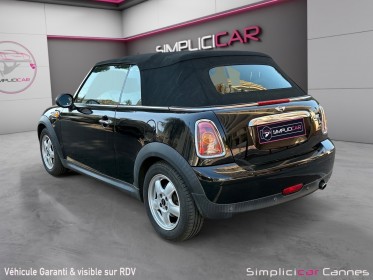 Mini cabriolet r57 1.6i - 98 one pack salt occasion cannes (06) simplicicar simplicibike france