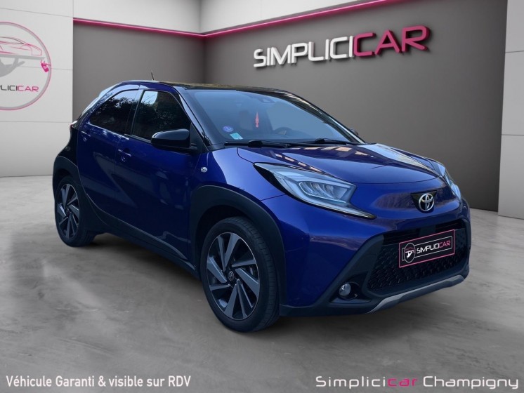 Toyota aygo x 1.0 vvt-i 72 collection camera de recul-carplay-jantes biton-suivi toyota occasion champigny-sur-marne (94)...
