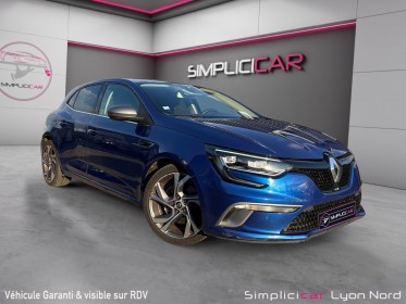 Renault megane iv berline tce 205 energy edc gt / affichage tete haute / echappement  ligne rs compétition occasion...