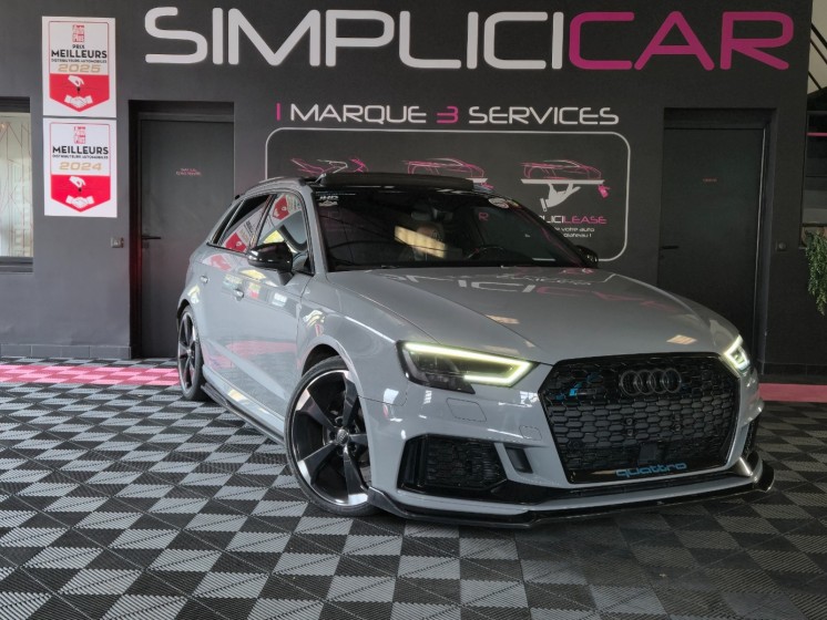 Audi rs3 sportback 2.5 tfsi 400 moteur daza s tronic 7 quattro --- full options -- pack carbone -- garantie 12 mois --...