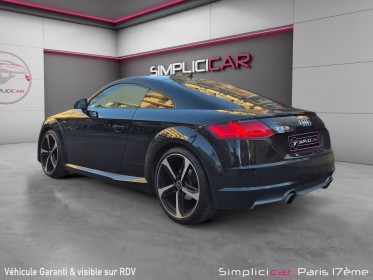 Audi tt coupe 1.8 tfsi 180 s tronic 7 s line occasion paris 17ème (75)(porte maillot) simplicicar simplicibike france