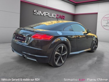 Audi tt coupe 1.8 tfsi 180 s tronic 7 s line occasion paris 17ème (75)(porte maillot) simplicicar simplicibike france