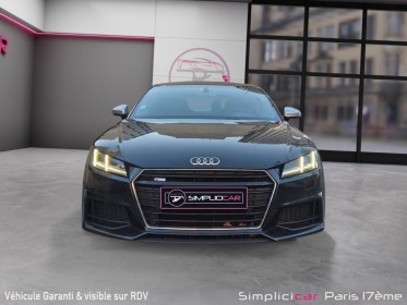Audi tt coupe 1.8 tfsi 180 s tronic 7 s line occasion paris 17ème (75)(porte maillot) simplicicar simplicibike france