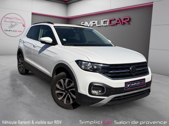 Volkswagen t-cross 1.0 tsi 95 active - 1ère main - caméra - virtual cockpit - carplay occasion simplicicar salon de...
