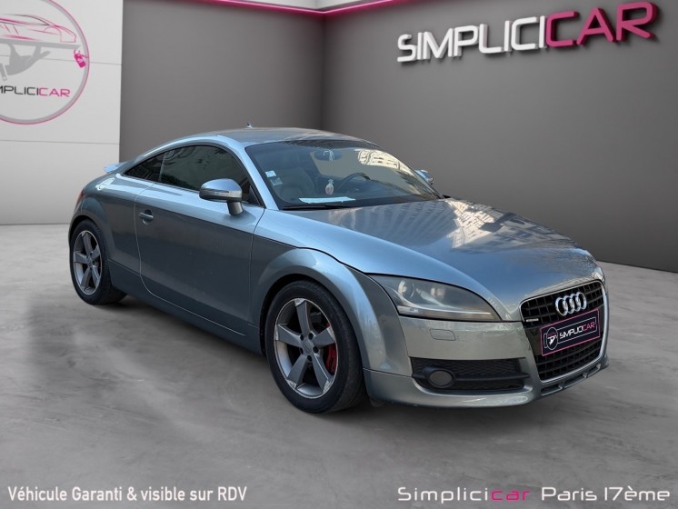 Audi tt coupe v6 3.2 250 quattro s line s-tronic a gpl carplay caméra de recul occasion paris 17ème (75)(porte maillot)...