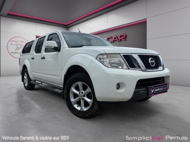 Nissan navara 2.5 dci 190 double cab xe hardtop clim attelage sièges chauffants garantie 12 mois occasion simplicicar...
