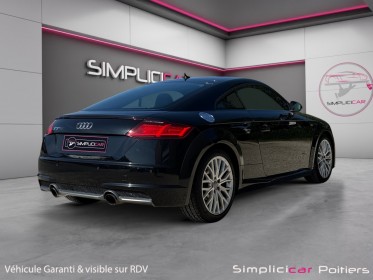 Audi tt coupe 1.8 tfsi 180 s tronic 7 s-line entretien audi virtual cockpit régulateur de vitesse gps garantie 12 mois...