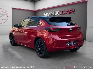 Opel corsa 1.2 turbo 100 ch bva8 elegance garantie 12 mois carplay aides à la conduite occasion paris 17ème (75)(porte...