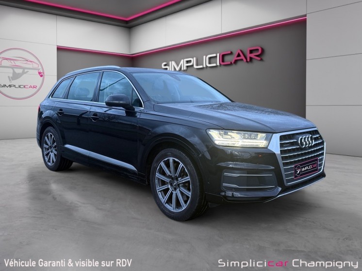 Audi q7 q7 3.0 v6 tdi 272 ch bose - toit ouvrant - quattro 7 places avus extended occasion champigny-sur-marne (94)...