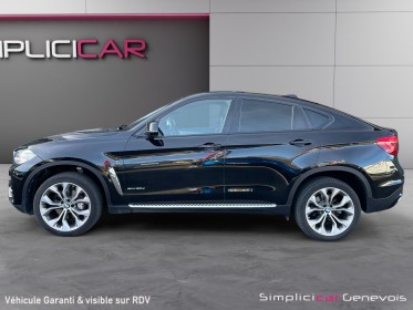 Bmw x6 f16 xdrive30d 258 ch hud  360° sièges chauffants nav pro garantie 12 mois occasion simplicicar genevois simplicicar...