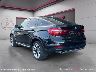 Bmw x6 f16 xdrive30d 258 ch hud  360° sièges chauffants nav pro garantie 12 mois occasion simplicicar genevois simplicicar...