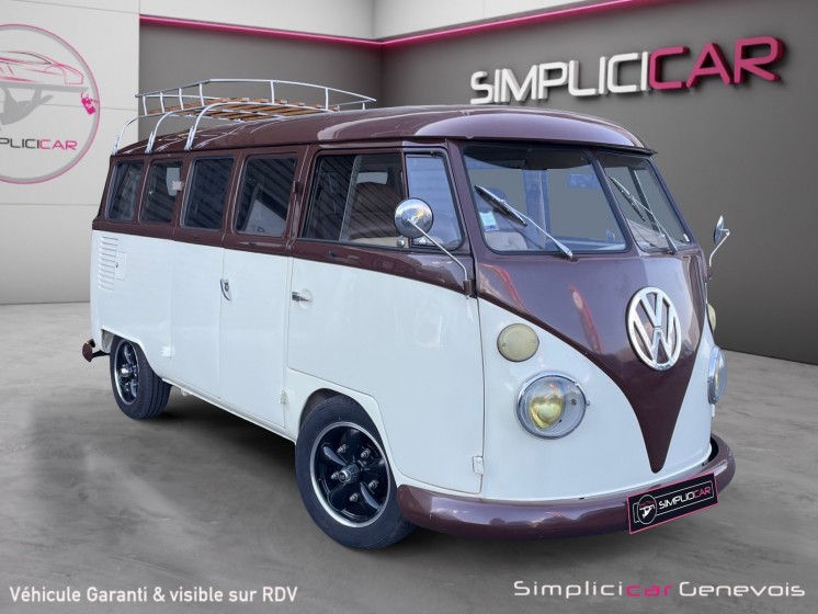 Volkswagen combi t1 split 1965 expertise récente aménagé etat rare occasion simplicicar genevois simplicicar simplicibike...