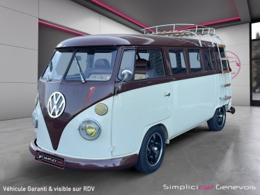 Volkswagen combi t1 split 1965 expertise récente aménagé etat rare occasion simplicicar genevois simplicicar simplicibike...