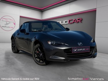 Mazda mx-5 rf 2022 1.5l skyactiv-g 132 ch dynamique, apple carplay, sièges chauffants, garantie 12 mois, mx5 occasion scl 56...
