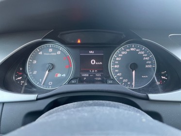 Audi s4 avant v6 tfsi 333 quattro s tro gps ja19 cuir sièges chauffants compatible ethanol garantie 12 mois occasion...