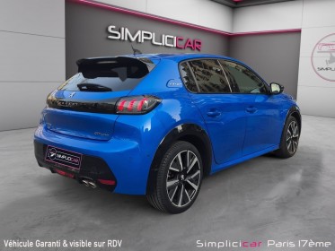 Peugeot 208 130 ss eat8 gt line toit panoramique/sieges chauffant occasion paris 17ème (75)(porte maillot) simplicicar...