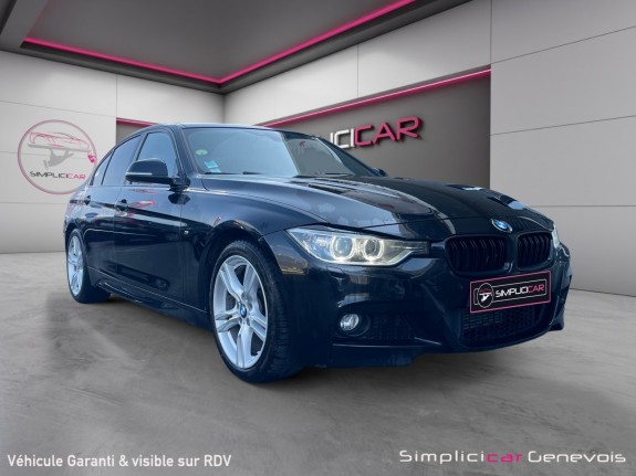 Bmw serie 3 f30 318d 143 ch m sport française gps caméra to suspen adaptat garantie 12 mois occasion simplicicar genevois...
