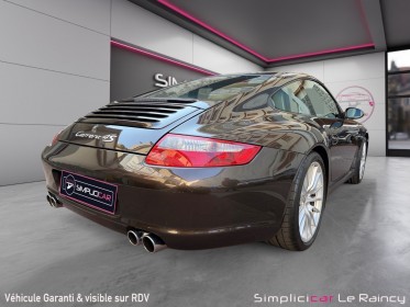 Porsche 911 carrera 4 coupe 997 s coupe 3.8i etat clinique toit ouvrant pack chrono entretien porsche garantie 12 mois...