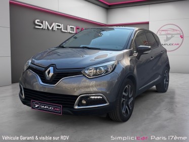 Renault captur tce 120 intens edc caméra de recul ouverture et démarrage sans clé garantie 12 mois occasion paris 17ème...
