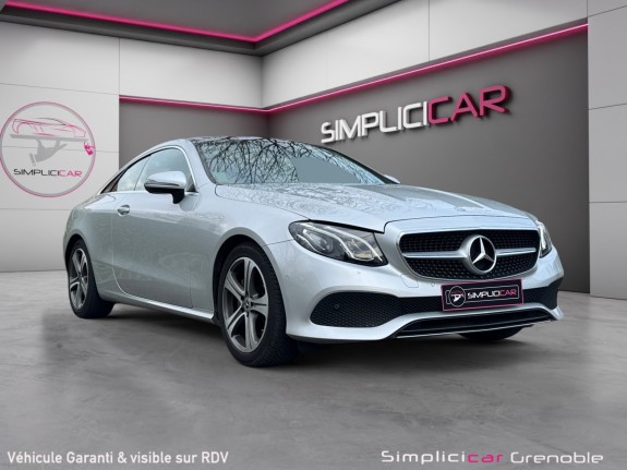 Mercedes classe e coupe 220 d 9g-tronic executive occasion simplicicar grenoble simplicicar simplicibike france