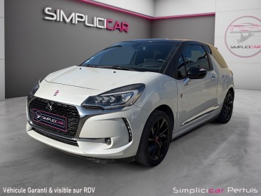 Ds ds 3 110 bvm5 performance line garantie 12 mois occasion simplicicar pertuis  simplicicar simplicibike france