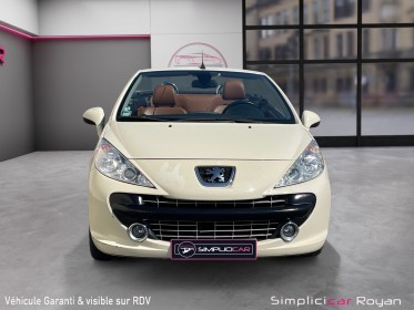 Peugeot 207 cc 1.6 vti 16v 120ch feline entretien complet garantie 12 mois occasion simplicicar royan simplicicar...