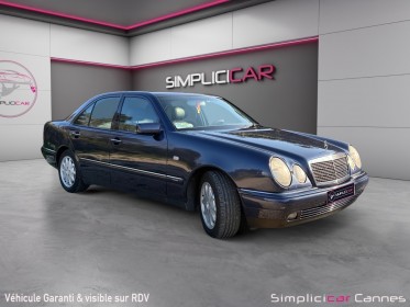 Mercedes benz  classe e v6 elegance clim occasion cannes (06) simplicicar simplicibike france