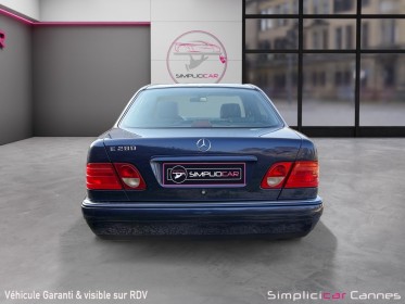 Mercedes benz  classe e v6 elegance clim occasion cannes (06) simplicicar simplicibike france