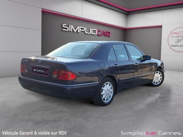 Mercedes benz  classe e v6 elegance clim occasion cannes (06) simplicicar simplicibike france
