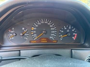 Mercedes benz  classe e v6 elegance clim occasion cannes (06) simplicicar simplicibike france