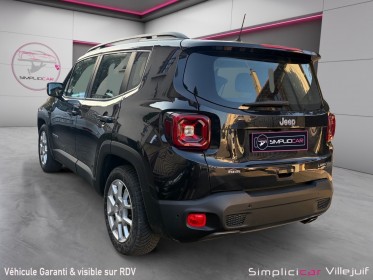 Jeep renegade 1.0 gse t3 120 ch bvm6 limited, caméra de recul, carplay, feu auto, garantie 12 mois occasion simplicicar...