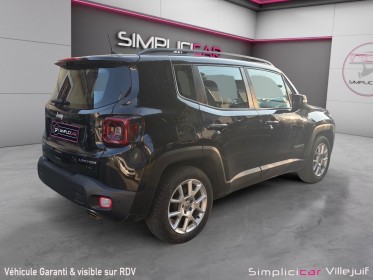 Jeep renegade 1.0 gse t3 120 ch bvm6 limited, caméra de recul, carplay, feu auto, garantie 12 mois occasion simplicicar...
