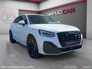 Audi q2 30 tdi 116 s tronic 7 s line plus-pack black-matrix-meplat occasion  simplicicar nice - pfvauto simplicicar...