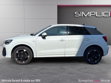 Audi q2 30 tdi 116 s tronic 7 s line plus-pack black-matrix-meplat occasion  simplicicar nice - pfvauto simplicicar...