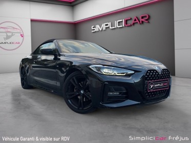 Bmw serie 4 cabriolet g23 420i 184 ch bva8 m sport suivi full bmw garantie 12 mois occasion simplicicar frejus  simplicicar...