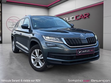 Skoda kodiaq 1.5 tsi 150 act dsg7 7places caméra carplay attelage amovible garantie 12 mois occasion simplicicar besanÇon...