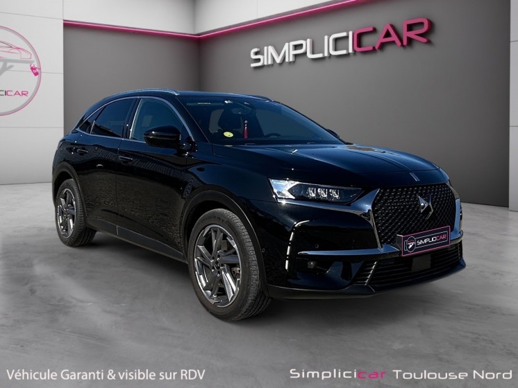 Ds ds7 crossback hdi 180 eat8 so chic noir occasion simplicicar toulouse nord simplicicar simplicibike france