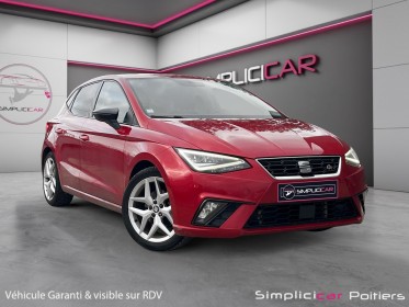 Seat ibiza fr 1.0 ecotsi 115 ch carplay garantie 12 mois occasion simplicicar poitiers simplicicar simplicibike france
