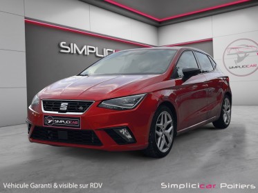 Seat ibiza fr 1.0 ecotsi 115 ch carplay garantie 12 mois occasion simplicicar poitiers simplicicar simplicibike france