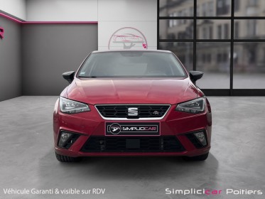 Seat ibiza fr 1.0 ecotsi 115 ch carplay garantie 12 mois occasion simplicicar poitiers simplicicar simplicibike france