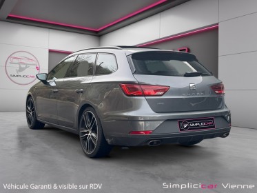 Seat leon st 2.0 tsi 300 dsg6 4drive cupra garantie 12 mois occasion simplicicar vienne simplicicar simplicibike france