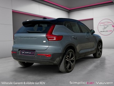Volvo xc40 t5 recharge 18082 ch dct7 r-design harman kardon carplay caméra de recul siège chauffant garantie 12 mois...