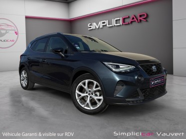 Seat arona 1.0 ecotsi 110 ch start/stop bvm6 fr caméra park assit garantie 12 mois occasion simplicicar lunel simplicicar...